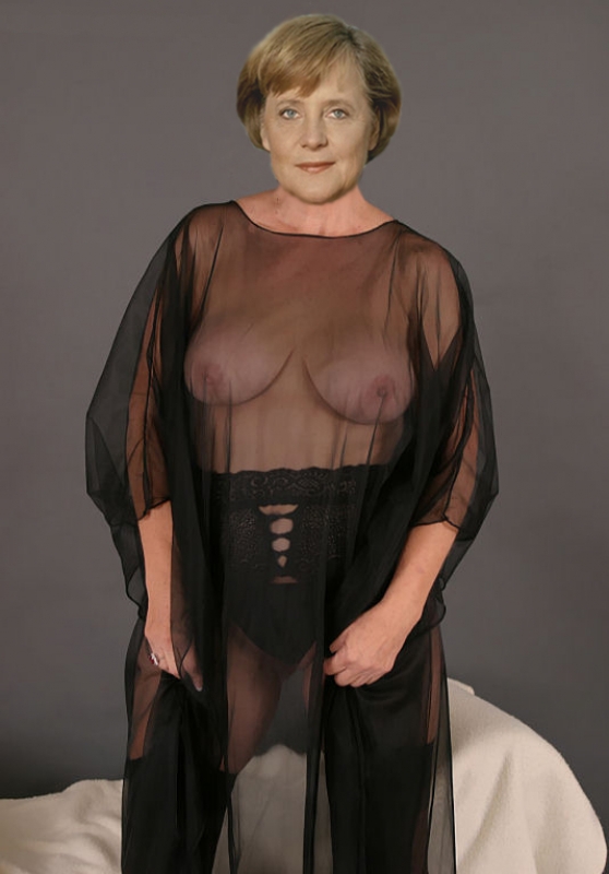 Angela Merkel nahá. Foto - 54