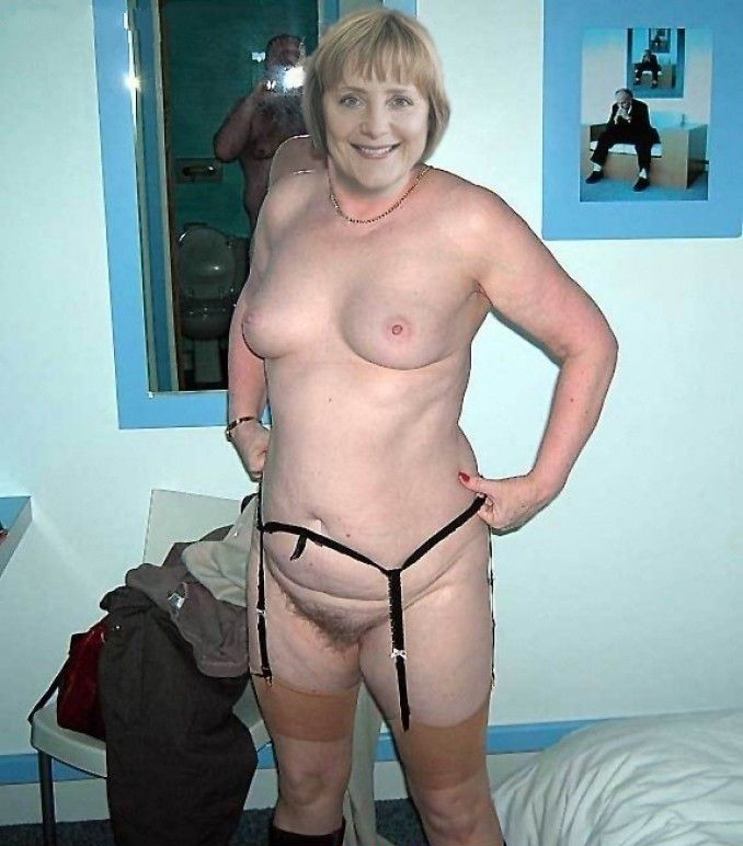 Angela Merkel Naked.