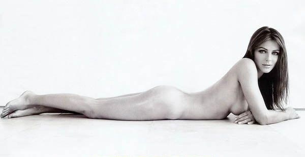 Elizabeth Hurley nahá. Foto - 13