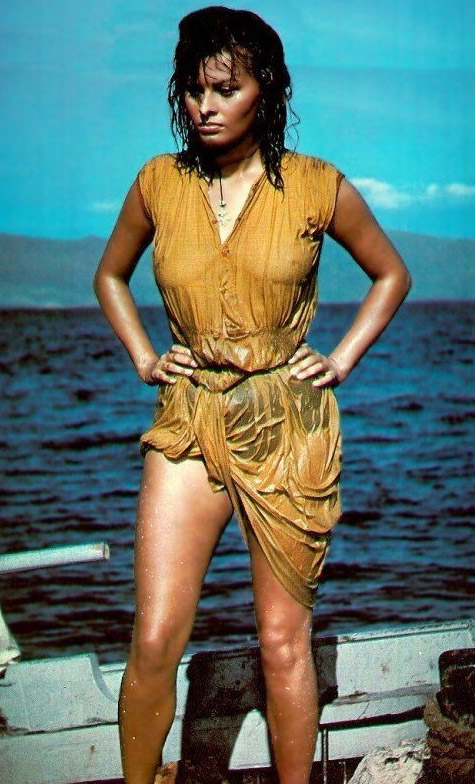 Sophia Loren nahá. Foto - 31