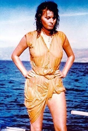 Sophia Loren nahá. Foto - 35