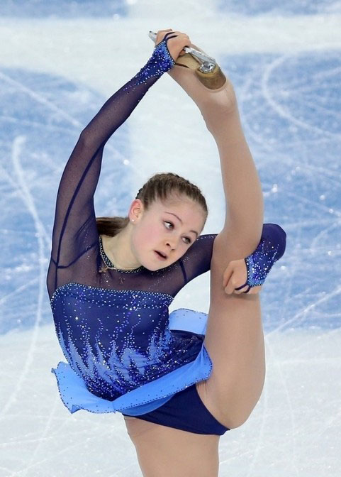 Yulia Lipnitskaya nahá. Foto - 4