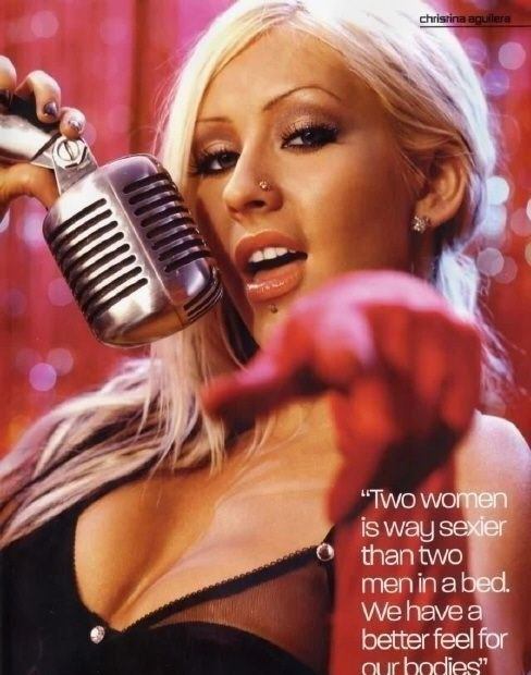Christina Aguilera nuda. Foto - 27