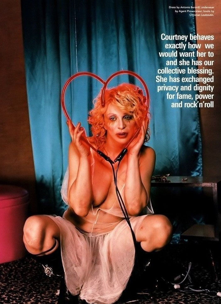Courtney Love desnuda. Foto - 7