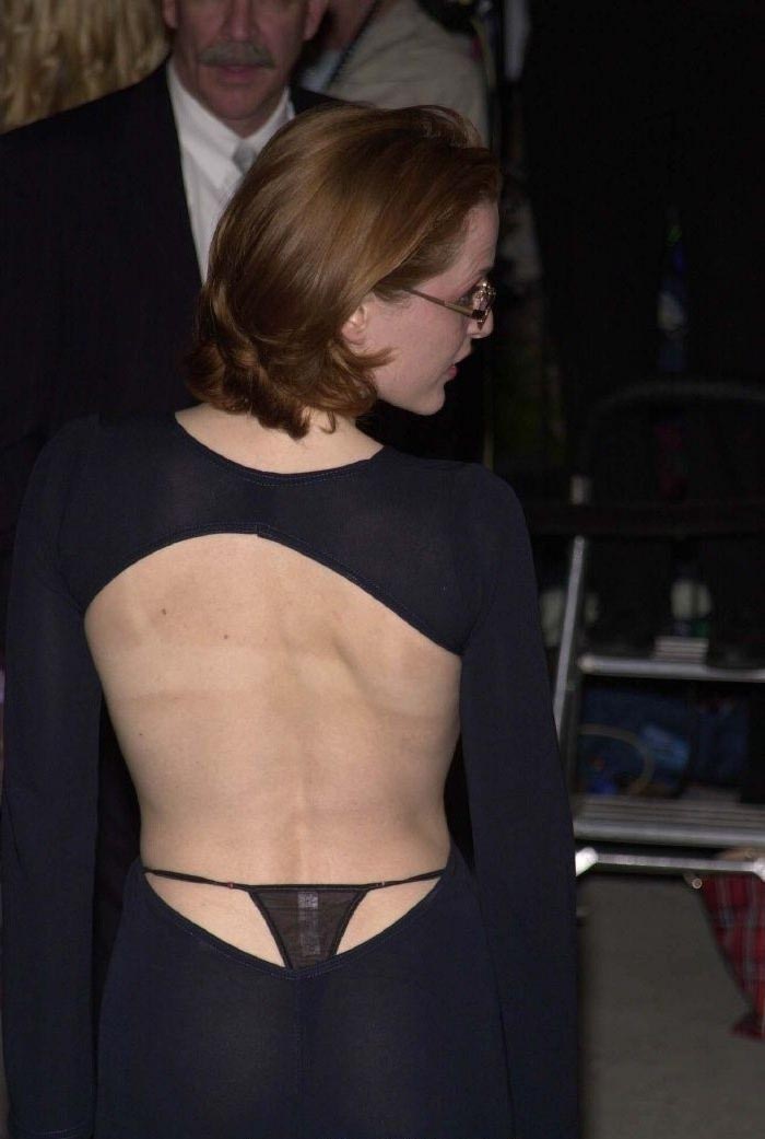 Gillian Anderson nahá. Foto - 20