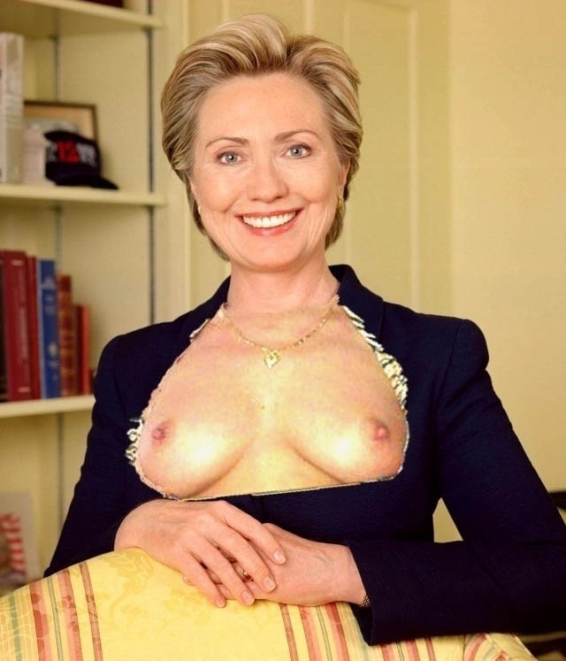 Голая Хиллари Клинтон. Фото - 13