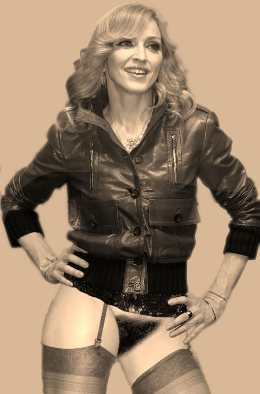 Madonna nahá. Foto - 47