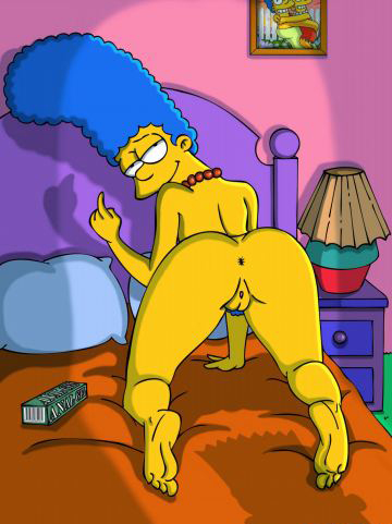 Marge Simpson desnuda. Foto - 2