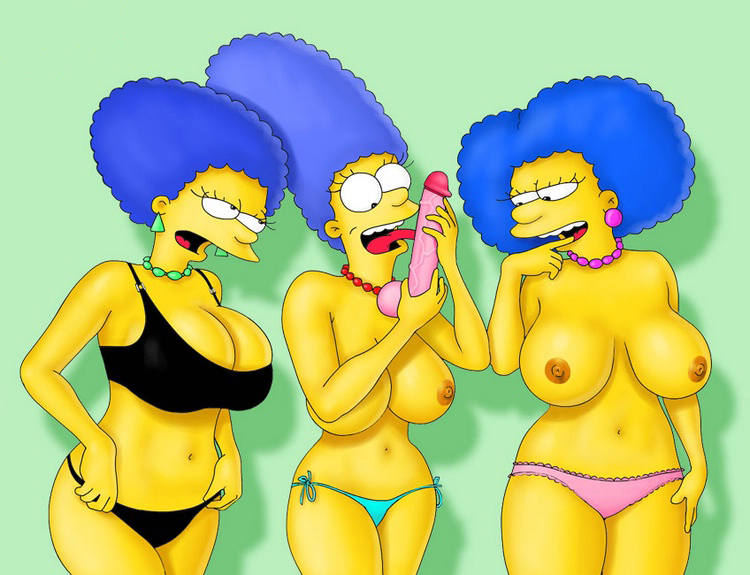 Marge Simpson nahá. Foto - 21