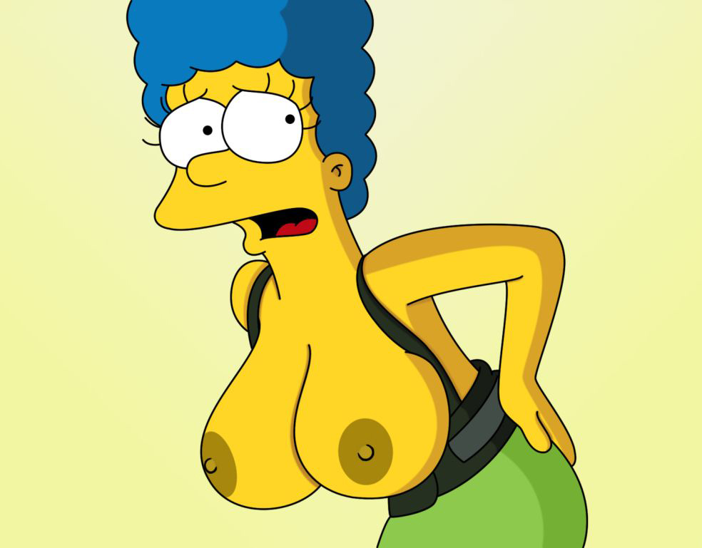 Marge Simpson nue. Photo - 44