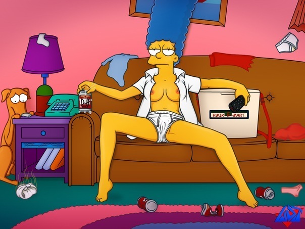 Marge Simpson nuda. Foto - 45