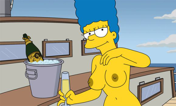 Marge Simpson nahá. Foto - 51