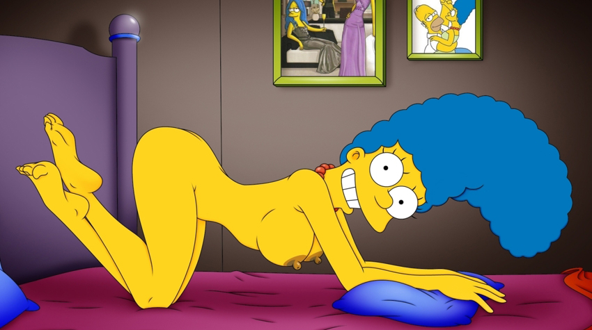 Marge Simpson nahá. Foto - 55