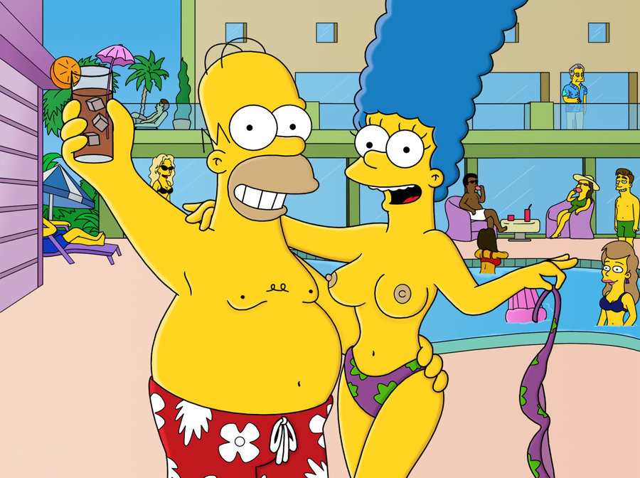 Marge Simpson desnuda. Foto - 6
