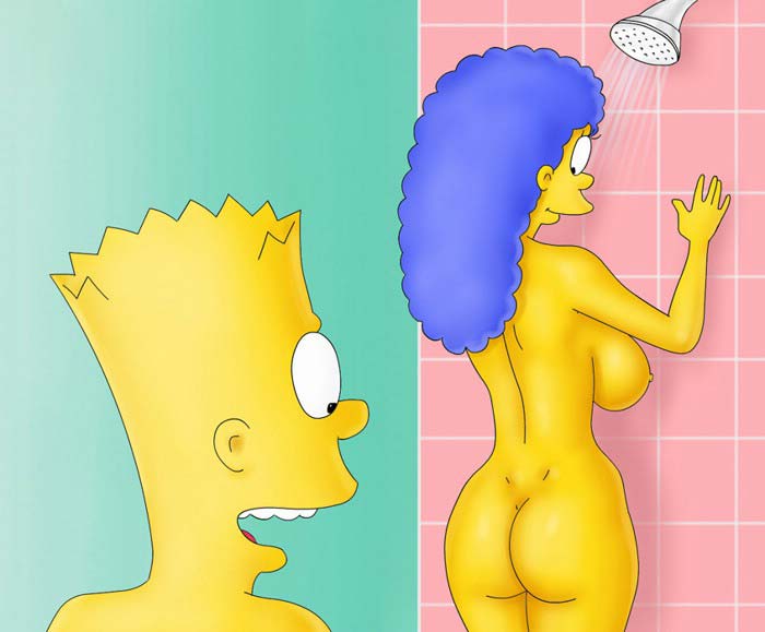 Marge Simpson nahá. Foto - 60