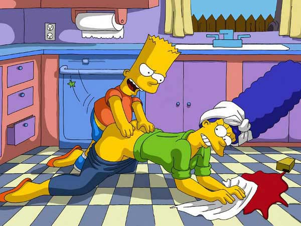 Marge Simpson nahá. Foto - 61