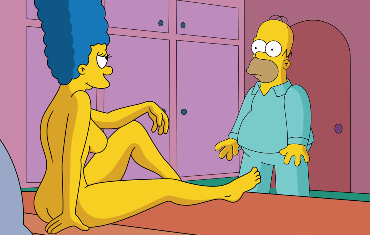 Marge Simpson nahá. Foto - 63