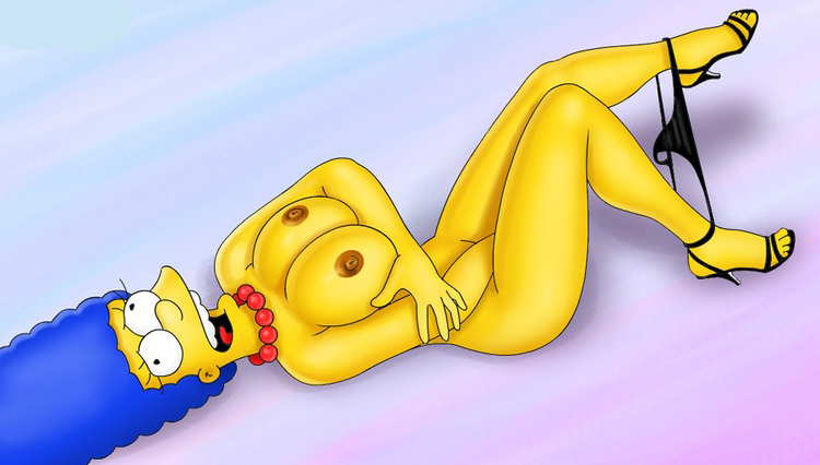 Marge Simpson nahá. Foto - 66