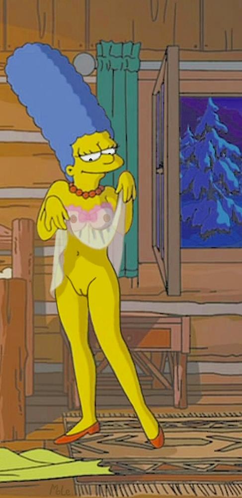 Marge Simpson desnuda. Foto - 7