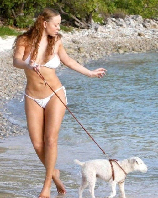 Mariah Carey desnuda. Foto - 5