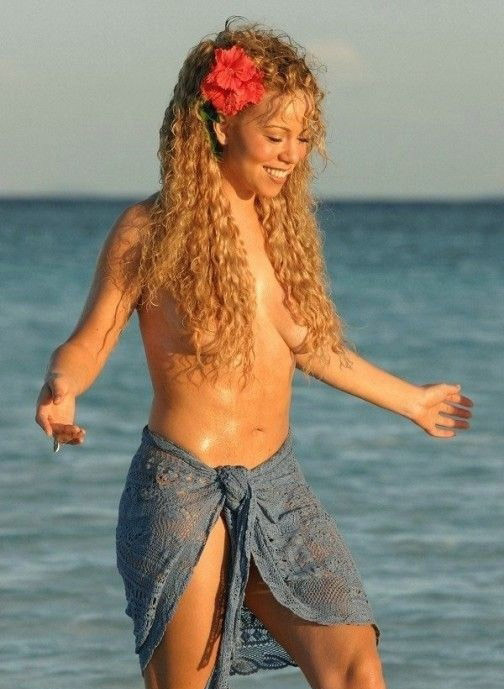 Mariah Carey nahá. Foto - 8