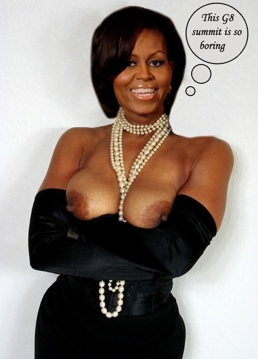 Michelle Obama desnuda. Foto - 10