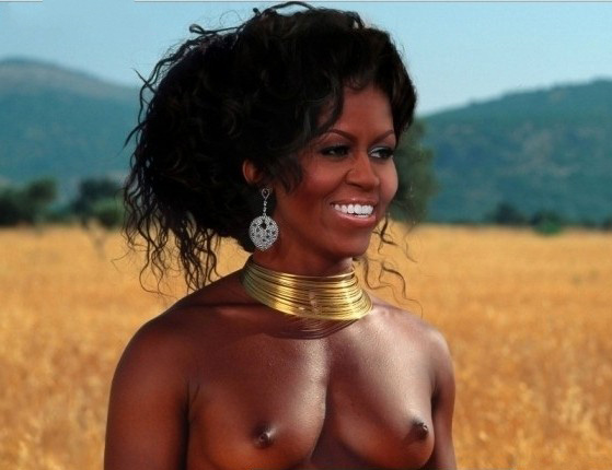 Michelle Obama nuda. Foto - 32