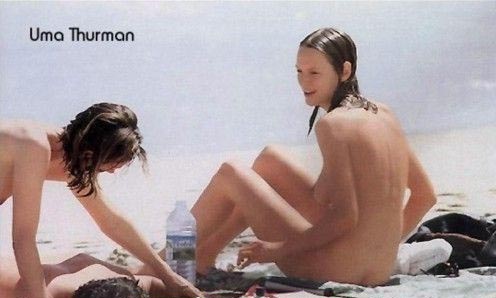 Uma Thurman nuda. Foto - 4